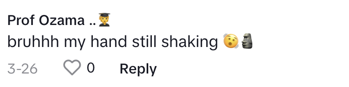 TikTok comment